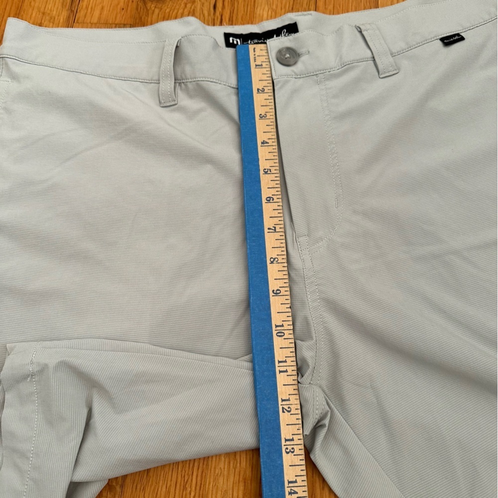Travis Mathew Light Gray Performance Golf Shorts - Picture 9 of 10